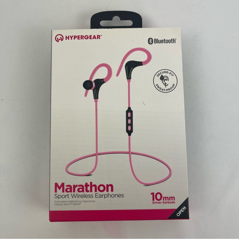 Marathon Pink Wireless On-Ear Headphones
